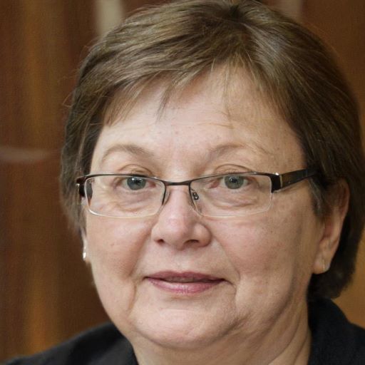 Joana, 70 anos, aluna ou aluno do curso de informática